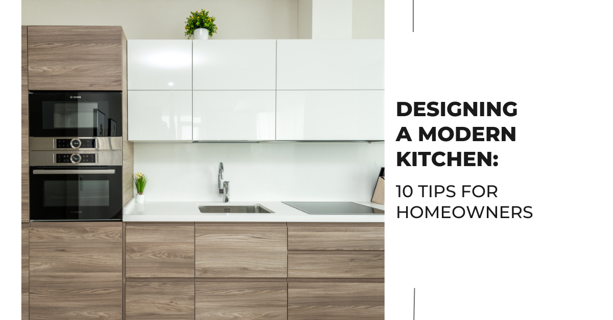 tips for modern kitchen